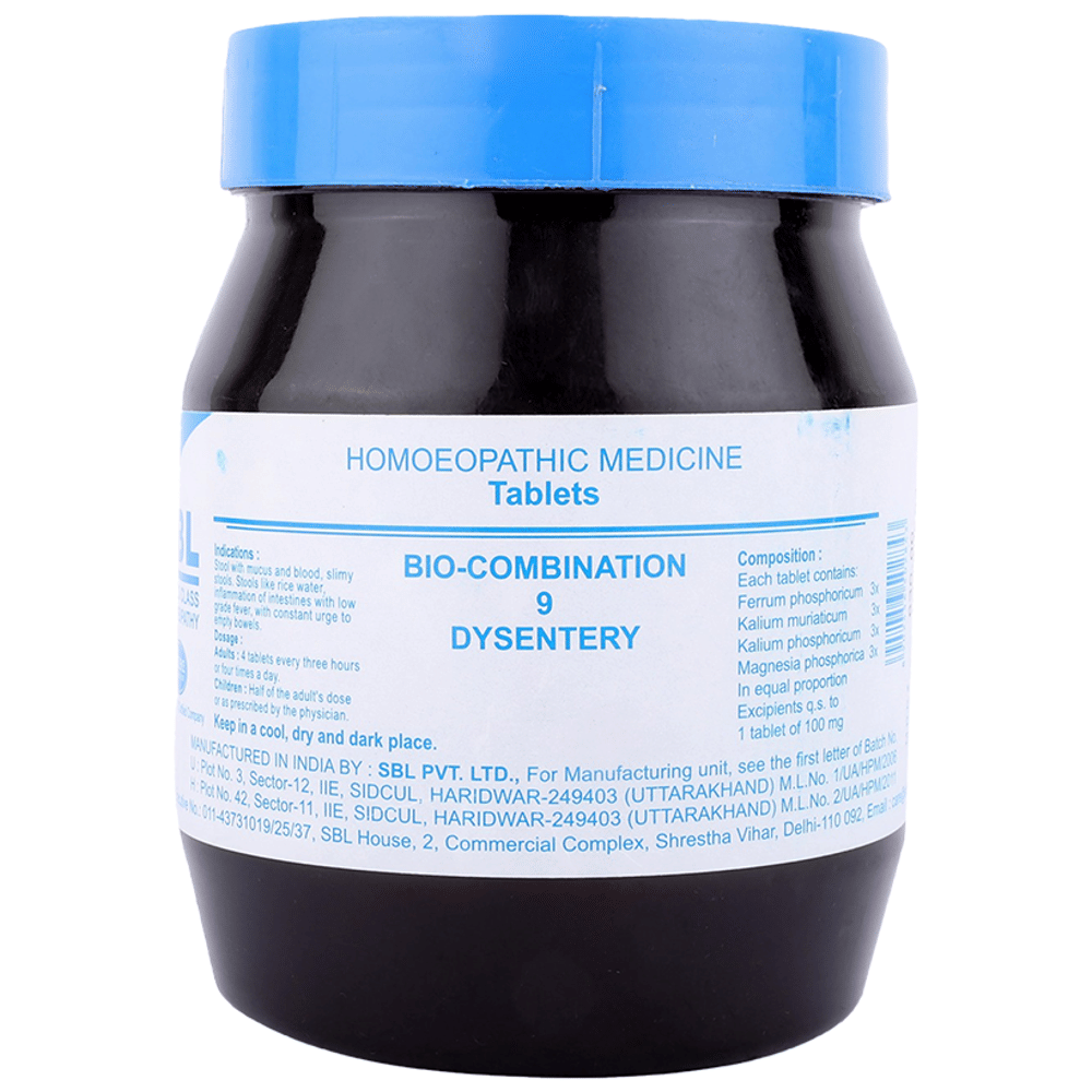 SBL Bio-Combination 9 Tablet bottle of 450 gm Biocombination Tablet