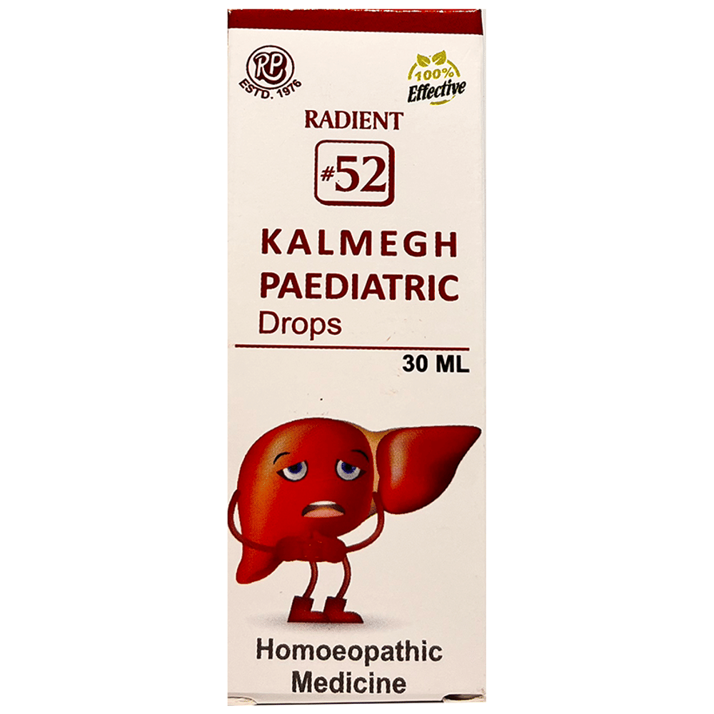 Radient #52 Kalmegh Paediatric Drops bottle of 30 ml Oral Drops