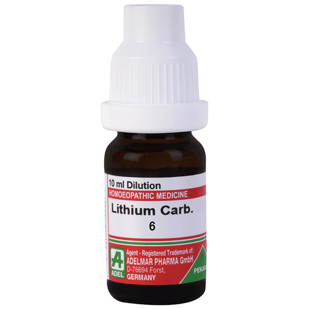 ADEL Lithium Carb Dilution 6 bottle of 10 ml Dilution