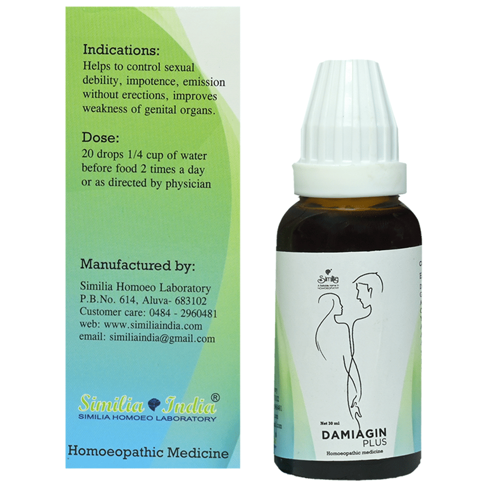 Similia Damiagin Plus Drop bottle of 30 ml Drop Similia Damiagin Plus Drop bottle of 30 ml Drop