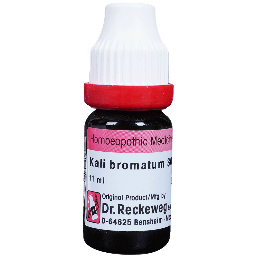 Dr. Reckeweg Kali Bromatum Dilution 30 CH bottle of 11 ml Dilution Dr. Reckeweg Kali Bromatum Dilution 30 CH bottle of 11 ml Dilution
