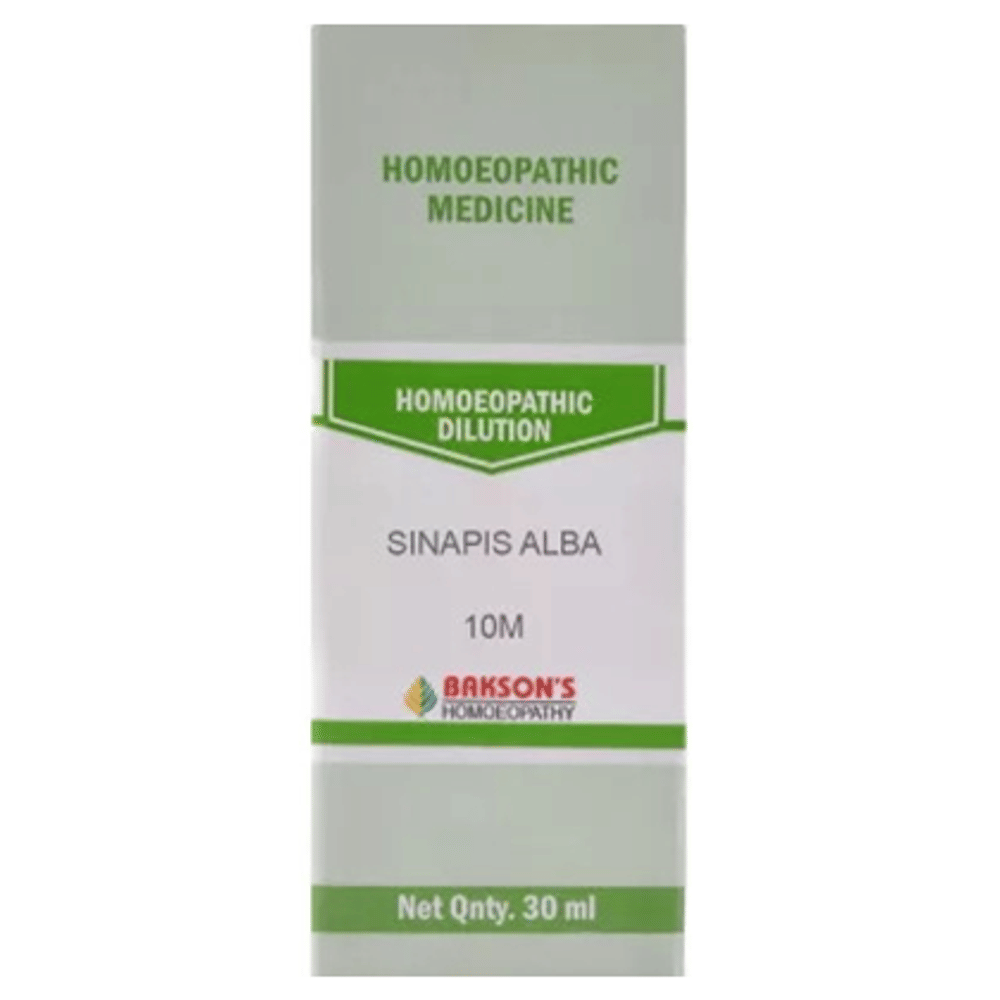 Bakson's Homeopathy Sinapis Alba Dilution 10M bottle of 30 ml Dilution