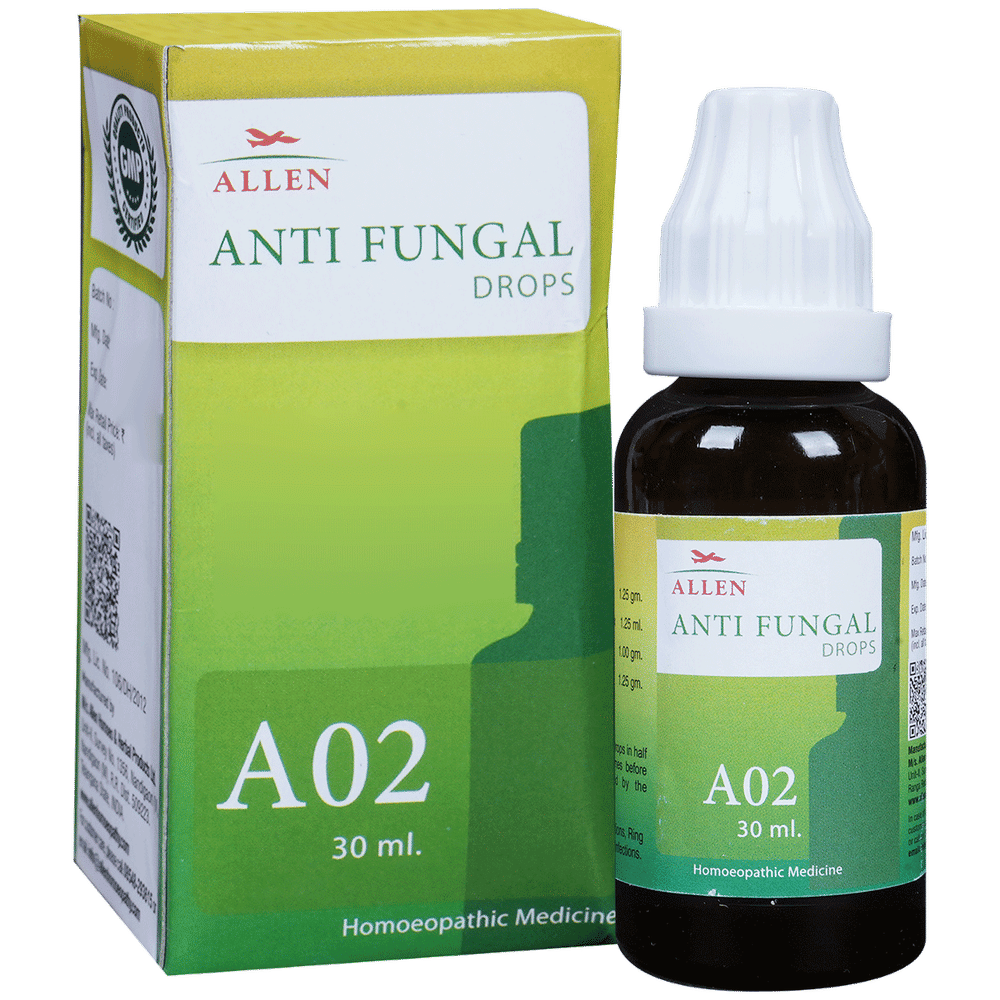 Allen A02 Anti Fungal Drop bottle of 30 ml Drop