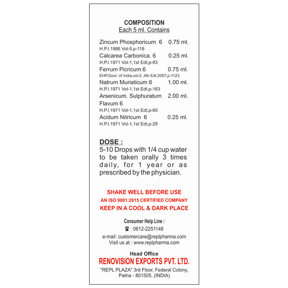 REPL Dr. Advice No. 118 Leucodermin Drop bottle of 30 ml Drop REPL Dr. Advice No. 118 Leucodermin Drop bottle of 30 ml Drop