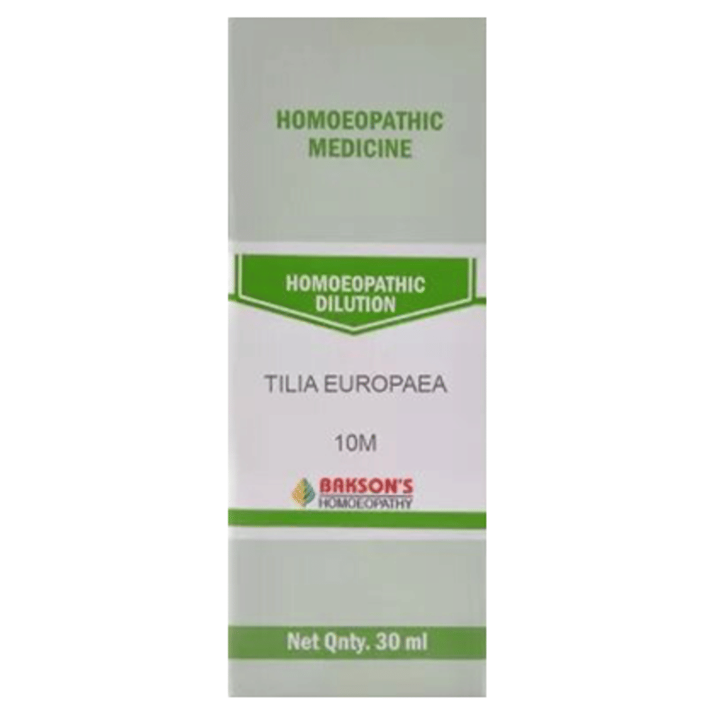 Bakson's Homeopathy Tilia Europaea Dilution 10M bottle of 30 ml Dilution