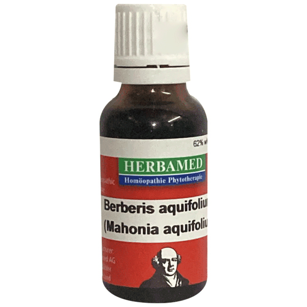 Herbamed  Berberis Aquifolium Mother Tincture Q bottle of 20 ml Mother Tincture