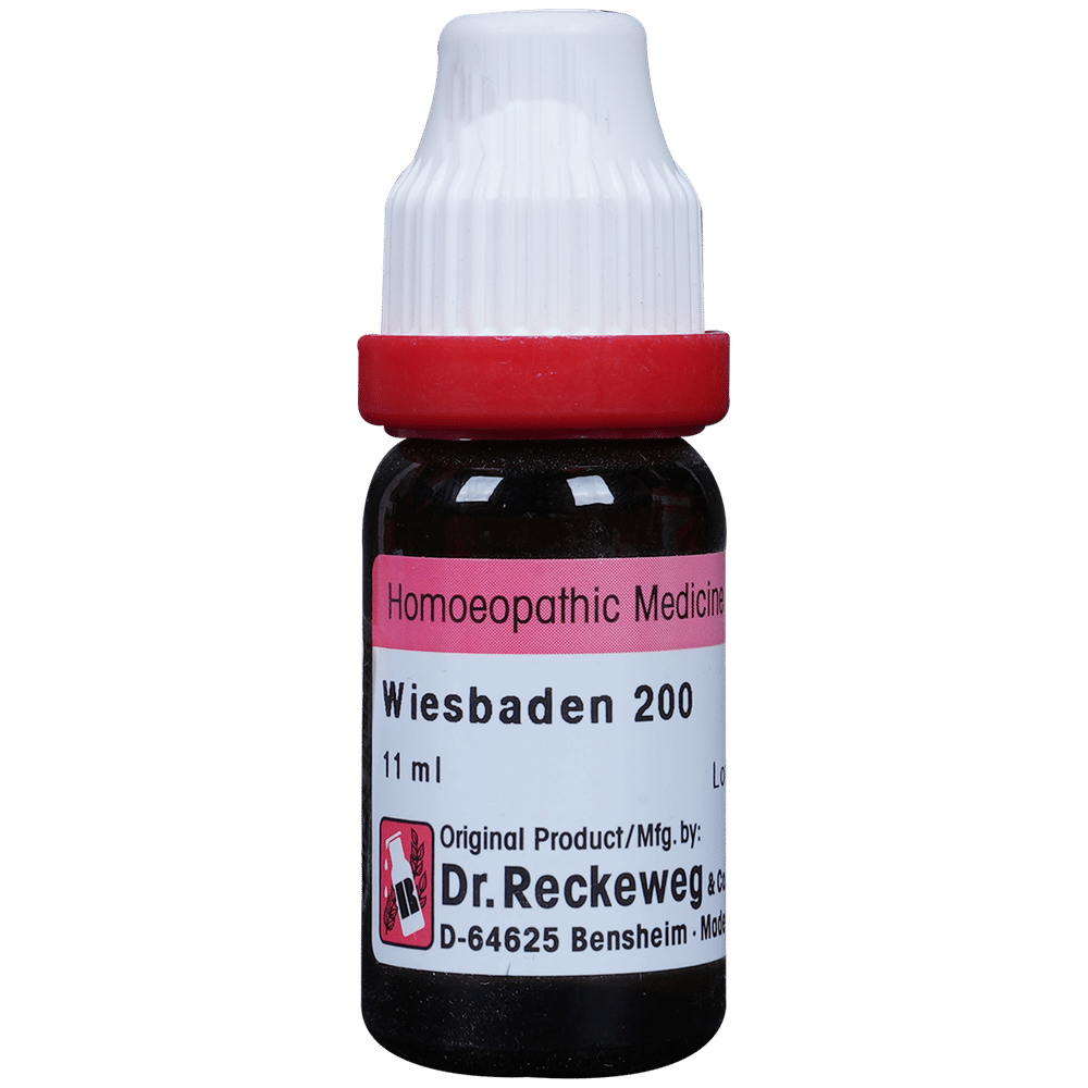 Dr. Reckeweg Wiesbaden Dilution 200 CH bottle of 11 ml Dilution