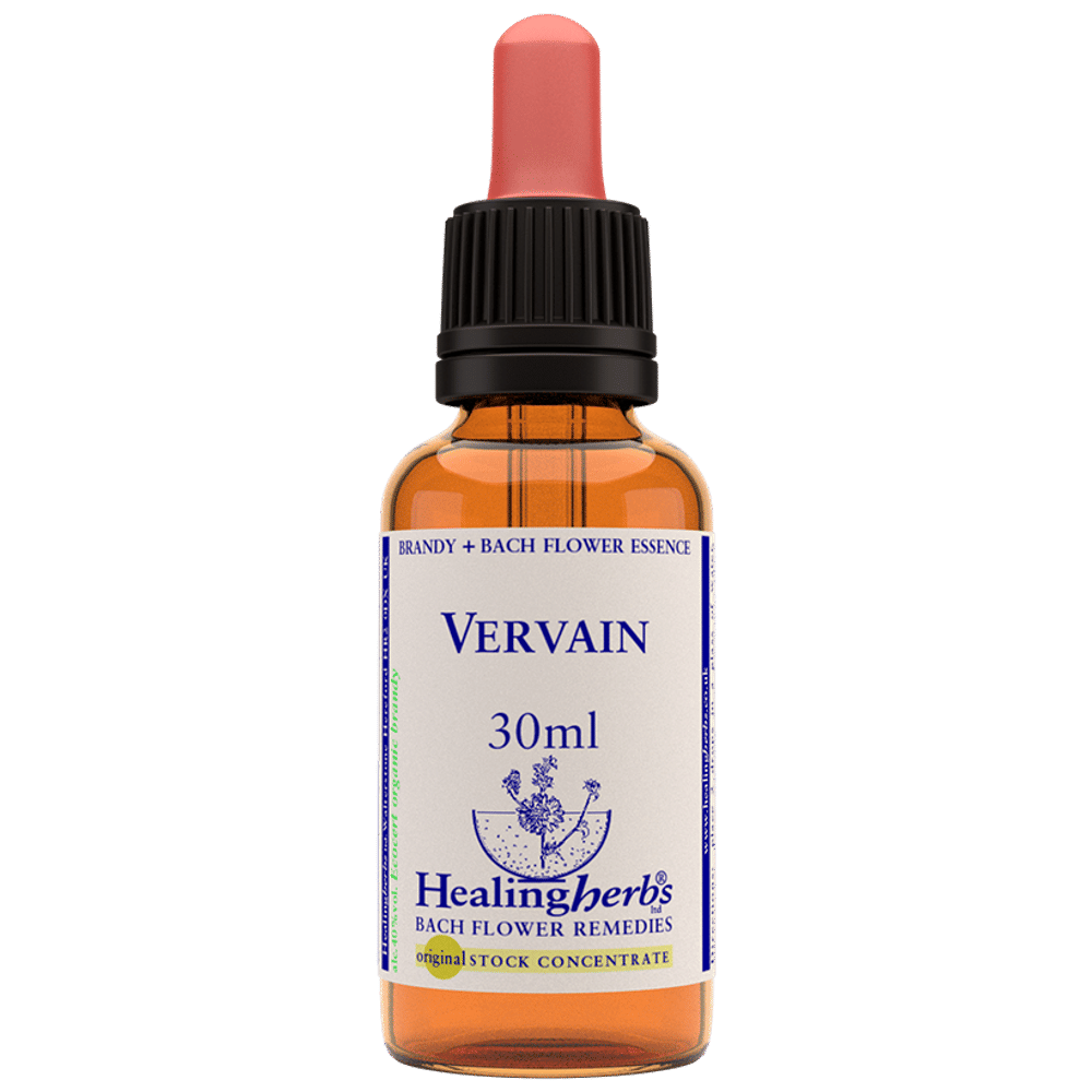 Healing Herbs Bach Flower Vervain bottle of 30 ml Liquid