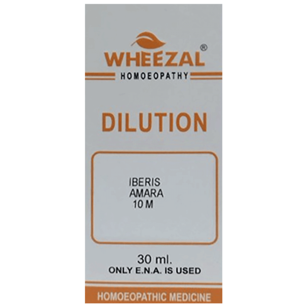 Wheezal Iberis Amara Dilution 10M bottle of 30 ml Dilution Wheezal Iberis Amara Dilution 10M bottle of 30 ml Dilution