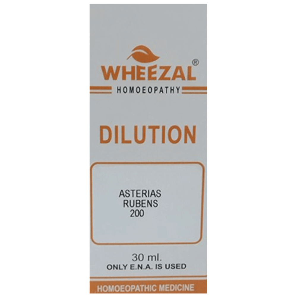 Wheezal Asterias Rubens Dilution 200 bottle of 30 ml Dilution