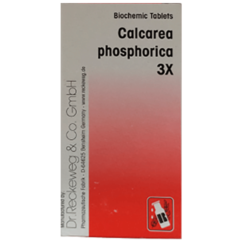 Dr. Reckeweg Calcarea Phosphorica Biochemic Tablet 3X bottle of 20 gm Biochemic Tablet