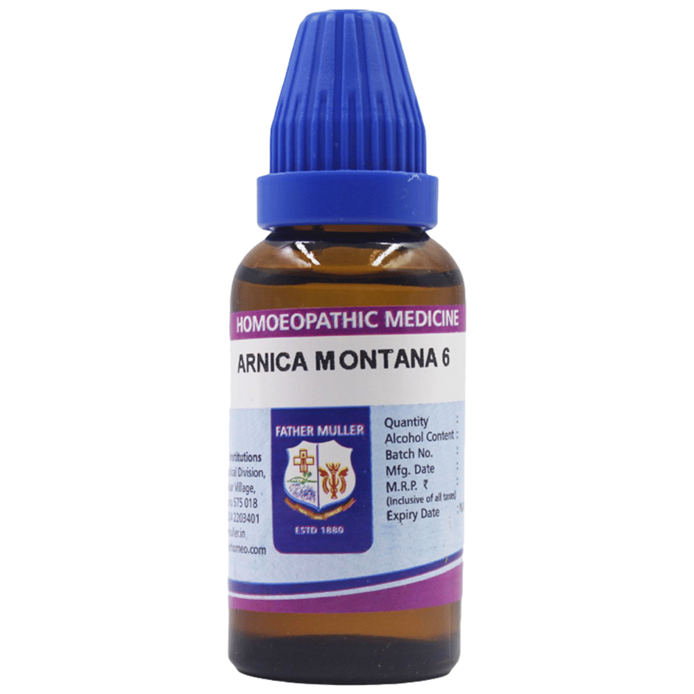 Father Muller Arnica Montana Drop 6C bottle of 30 ml Drop