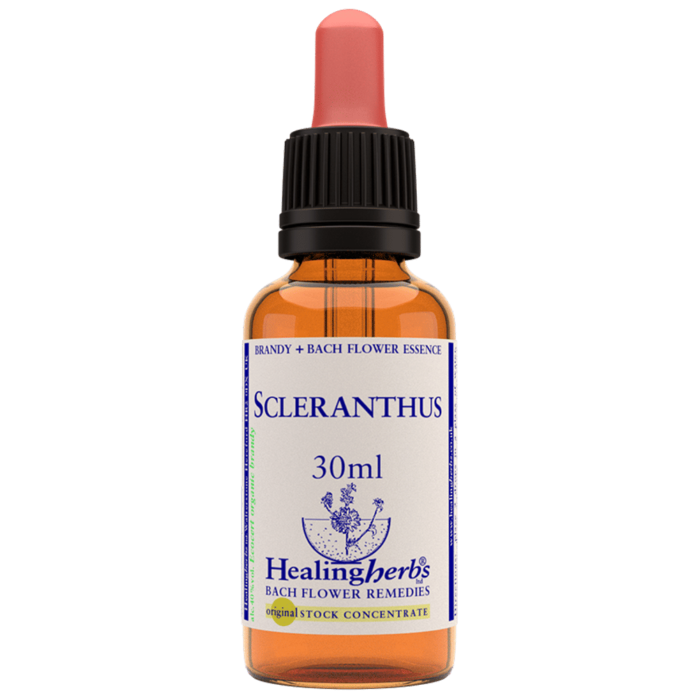 Healing Herbs Bach Flower Scleranthus bottle of 30 ml Liquid
