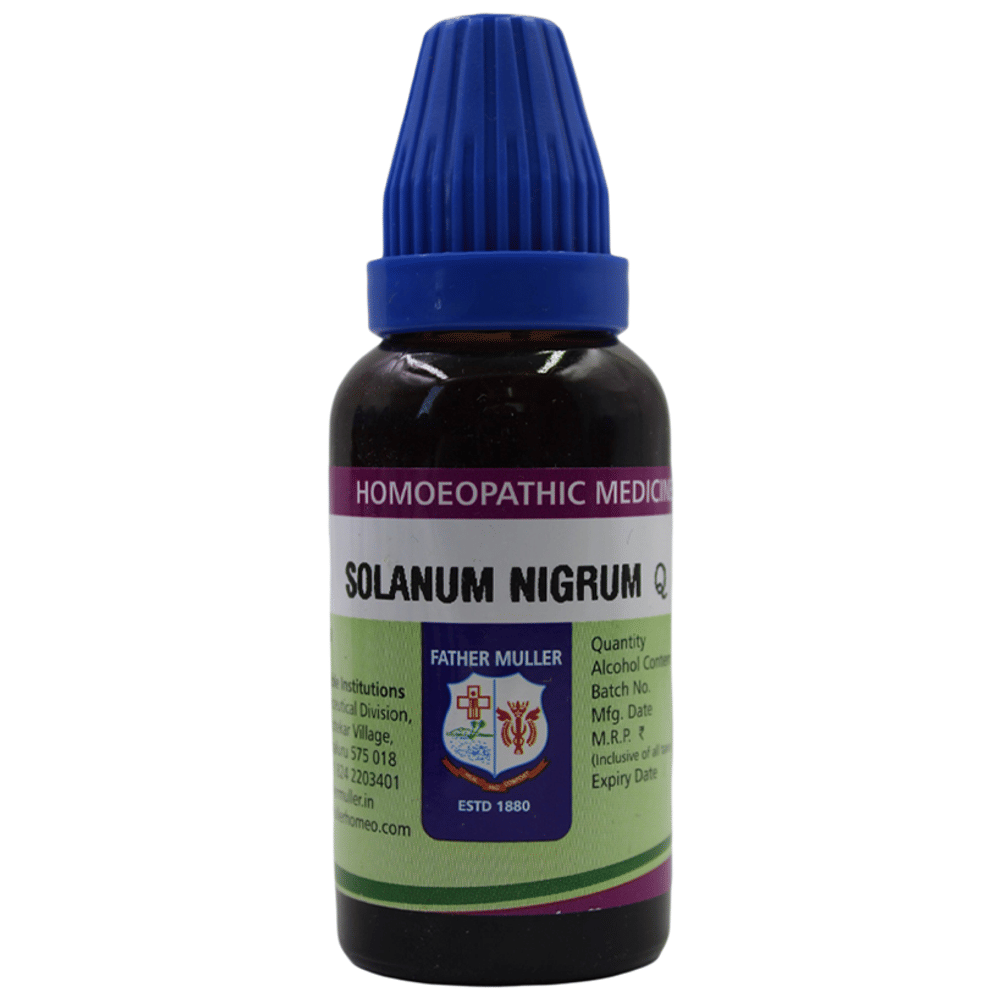 Father Muller Solanum Nigrum Drop Q bottle of 30 ml Oral Drops