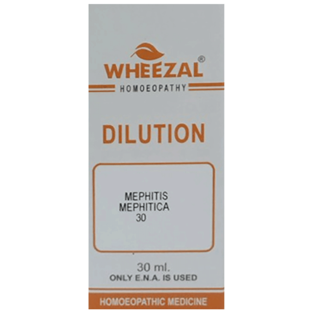 Wheezal Mephitis Mephitica Dilution 30 bottle of 30 ml Dilution