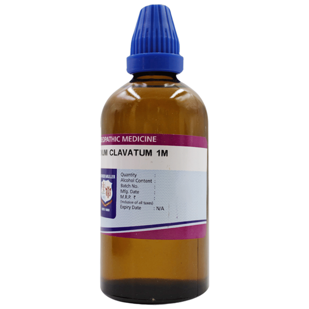 Father Muller Lycopodium Clavatum Drop 1M bottle of 100 ml Oral Drops