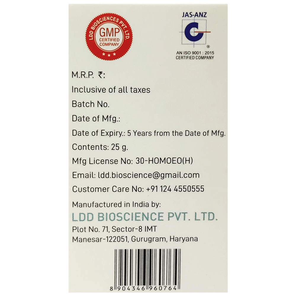 LDD Bioscience Phytolacca Berry Tablet bottle of 25 gm Tablet LDD Bioscience Phytolacca Berry Tablet bottle of 25 gm Tablet