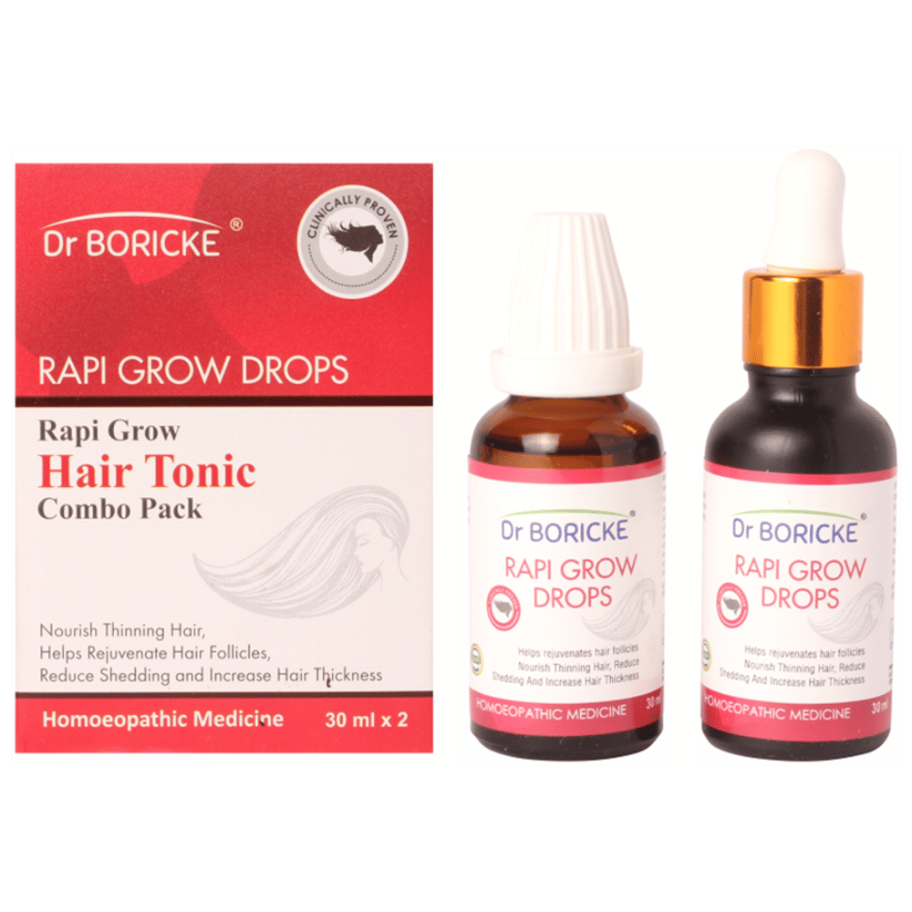 Dr Boricke Rapi Grow Oral Drops (30ml Each) combo pack of 2 ml Bottle Dr Boricke Rapi Grow Oral Drops (30ml Each) combo pack of 2 ml Bottle