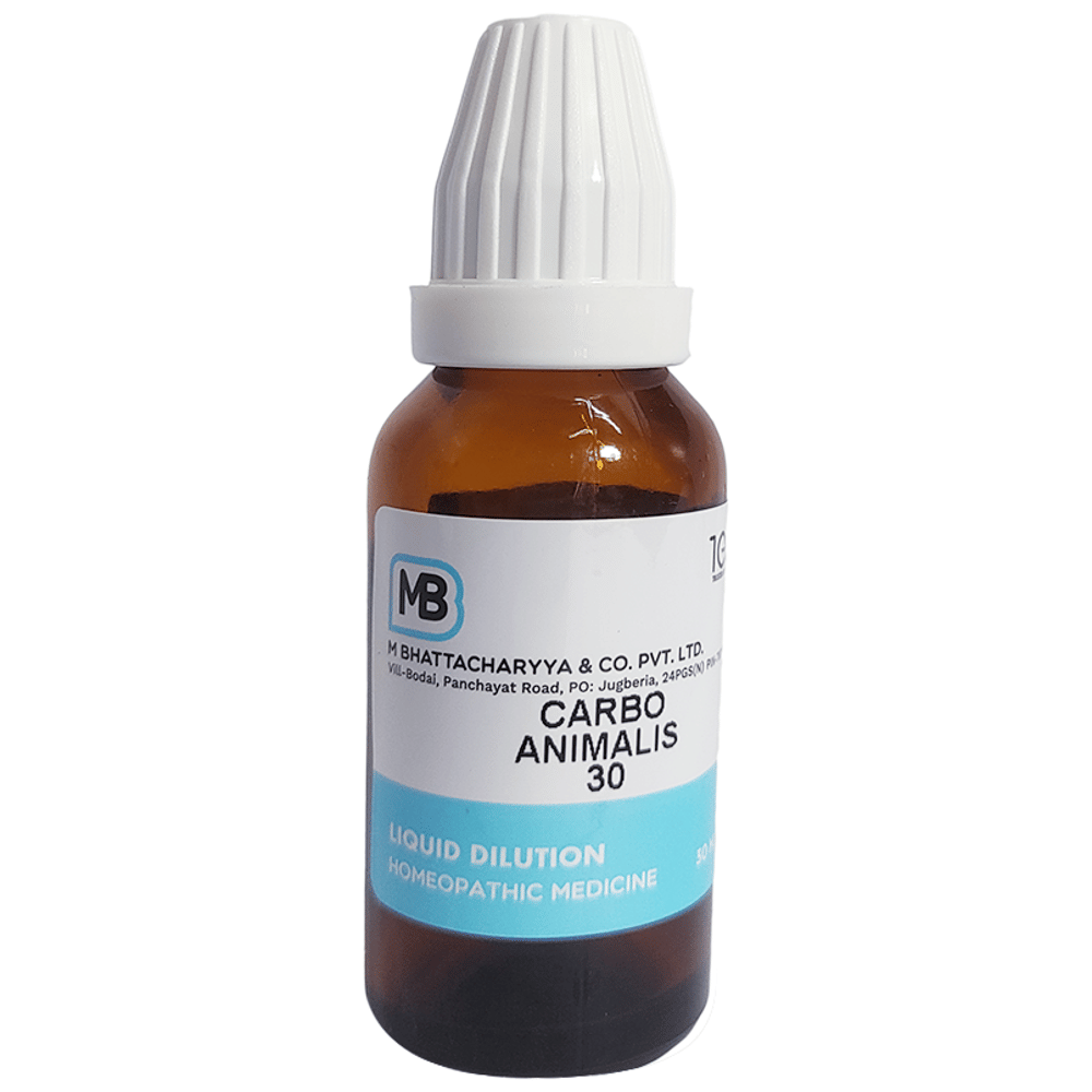 MB Carbo Anamalis Dilution 30 bottle of 30 ml Dilution MB Carbo Anamalis Dilution 30 bottle of 30 ml Dilution