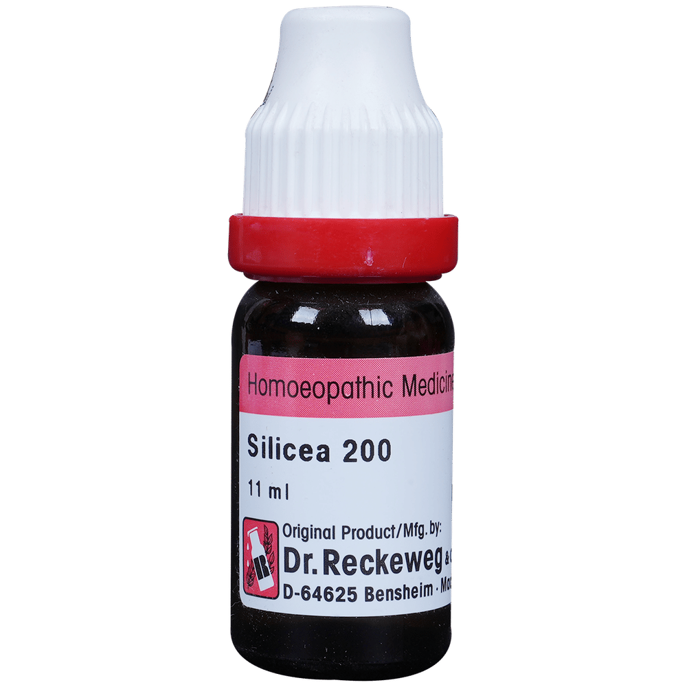 Dr. Reckeweg Silicea Dilution 200 bottle of 11 ml Dilution