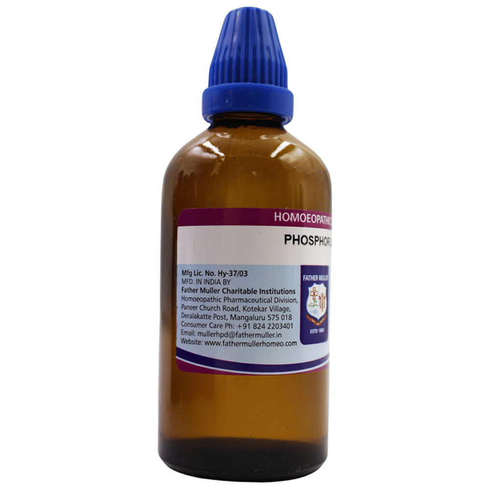 Father Muller Phosphorus Drop 1M bottle of 100 ml Oral Drops