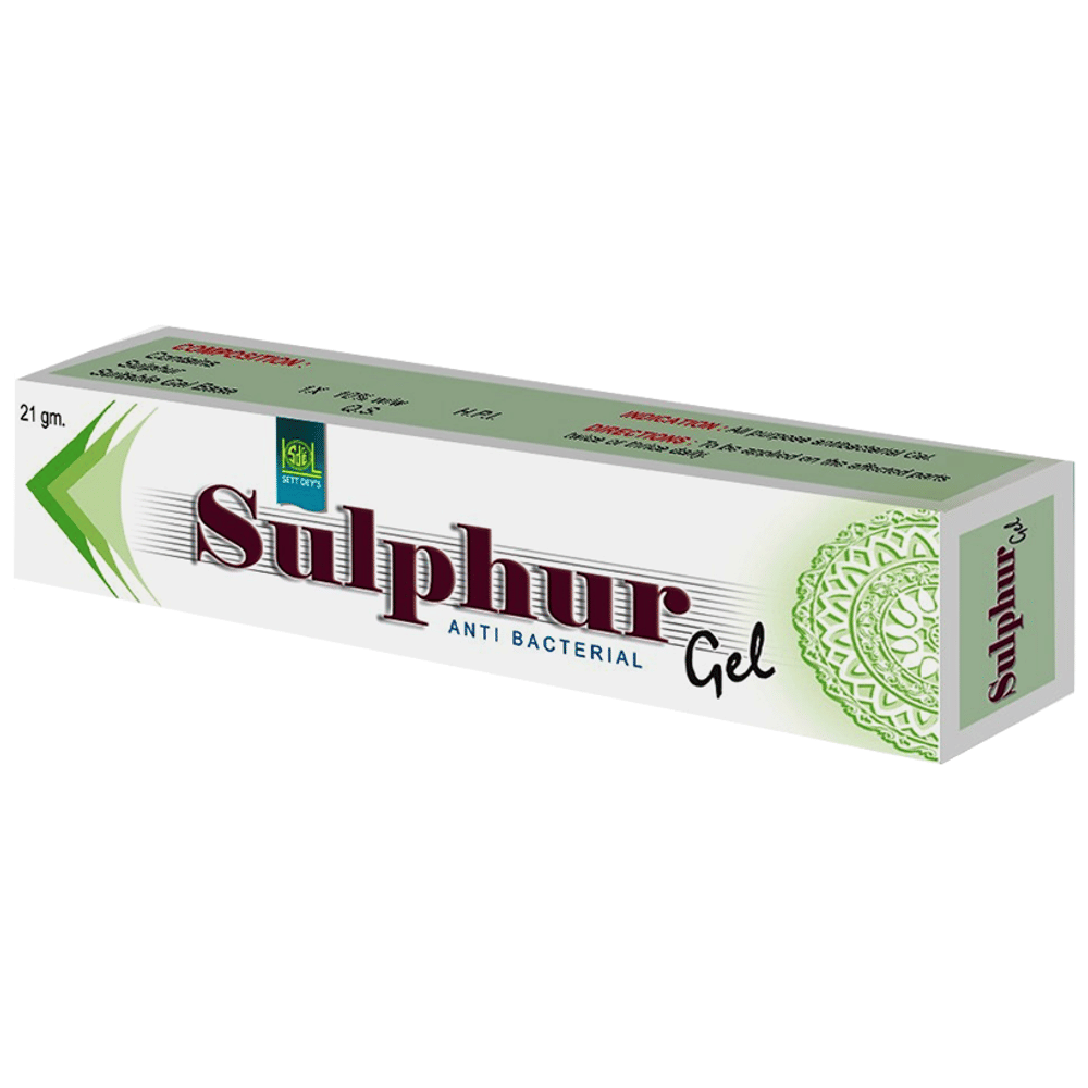 Sett Dey Sulphur Gel tube of 21 gm Gel