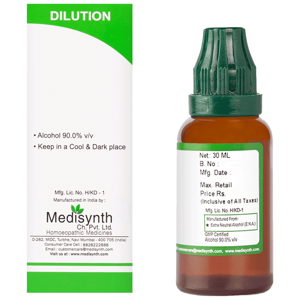 Medisynth Borax Dilution 200 bottle of 30 ml Dilution