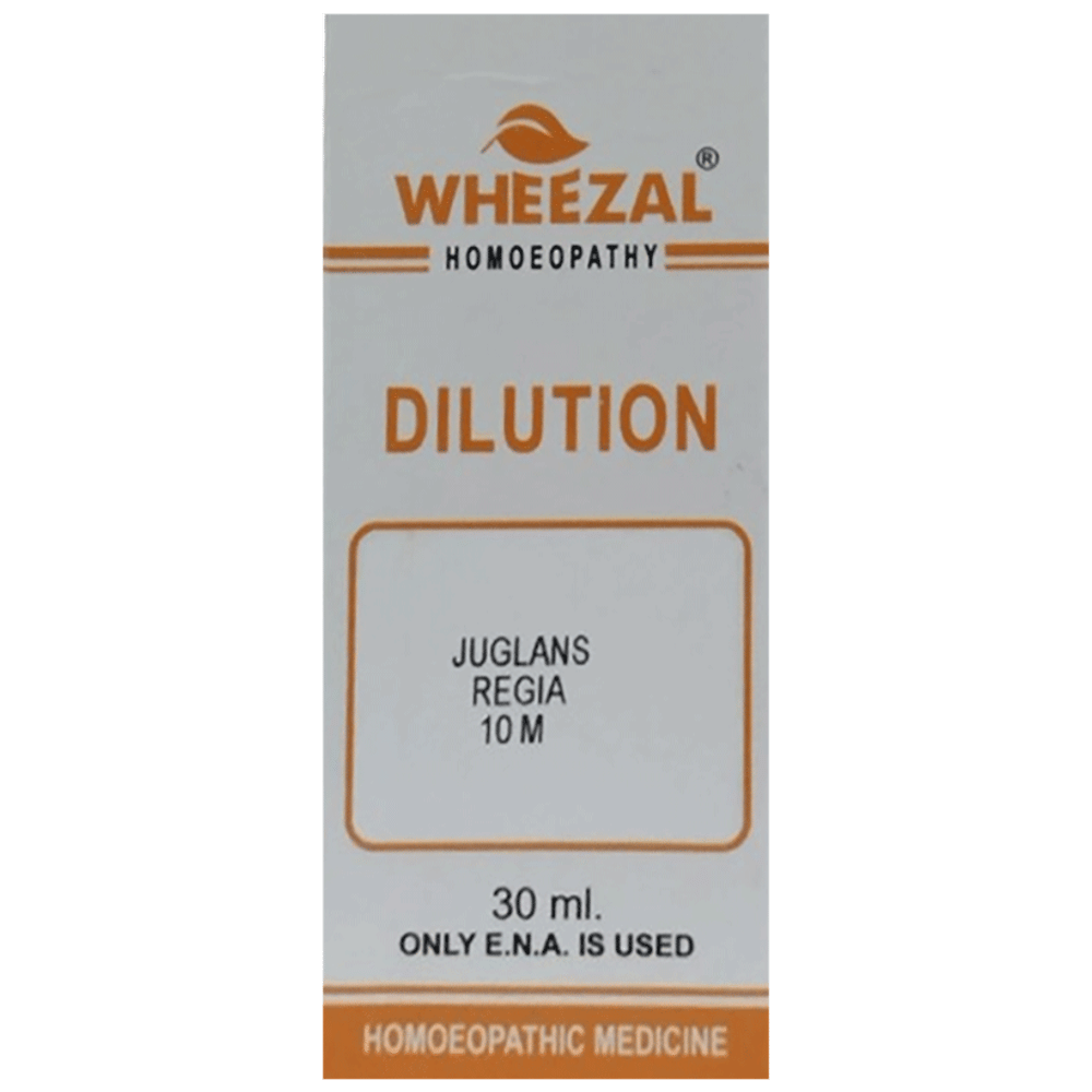 Wheezal Juglans R Dilution 10M bottle of 30 ml Dilution