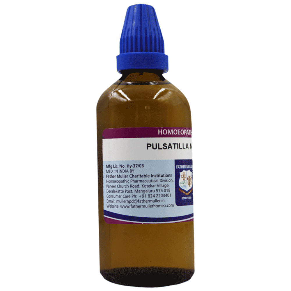 Father Muller Pulsatilla Nigricans Drop 30C bottle of 100 ml Drop