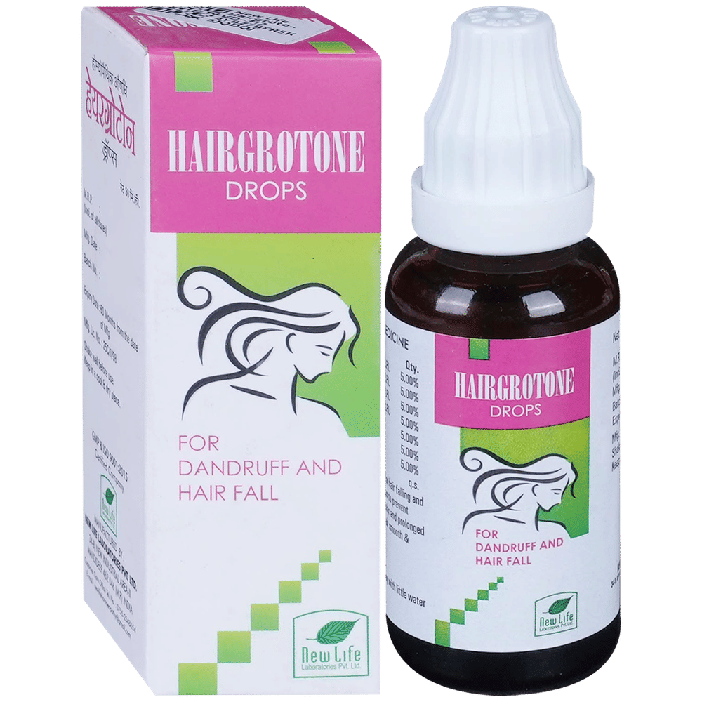 New Life Hairgrotone Drop bottle of 30 ml Drop