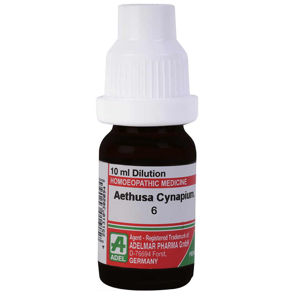 ADEL Aethusa Cynapium Dilution 6 bottle of 10 ml Dilution