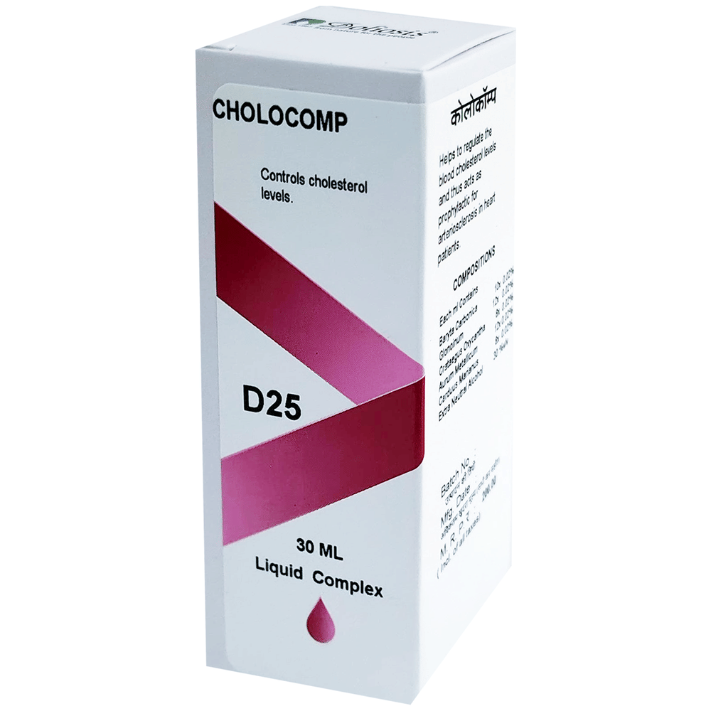 Doliosis D25 Cholocomp Liquid Complex bottle of 30 ml Drop