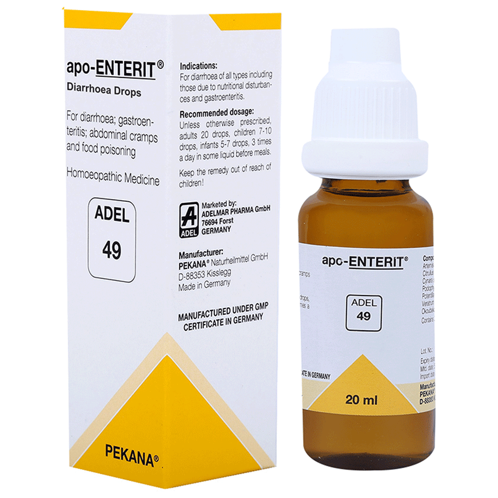 ADEL 49 Apo-Enterit Drop bottle of 20 ml Drop ADEL 49 Apo-Enterit Drop bottle of 20 ml Drop