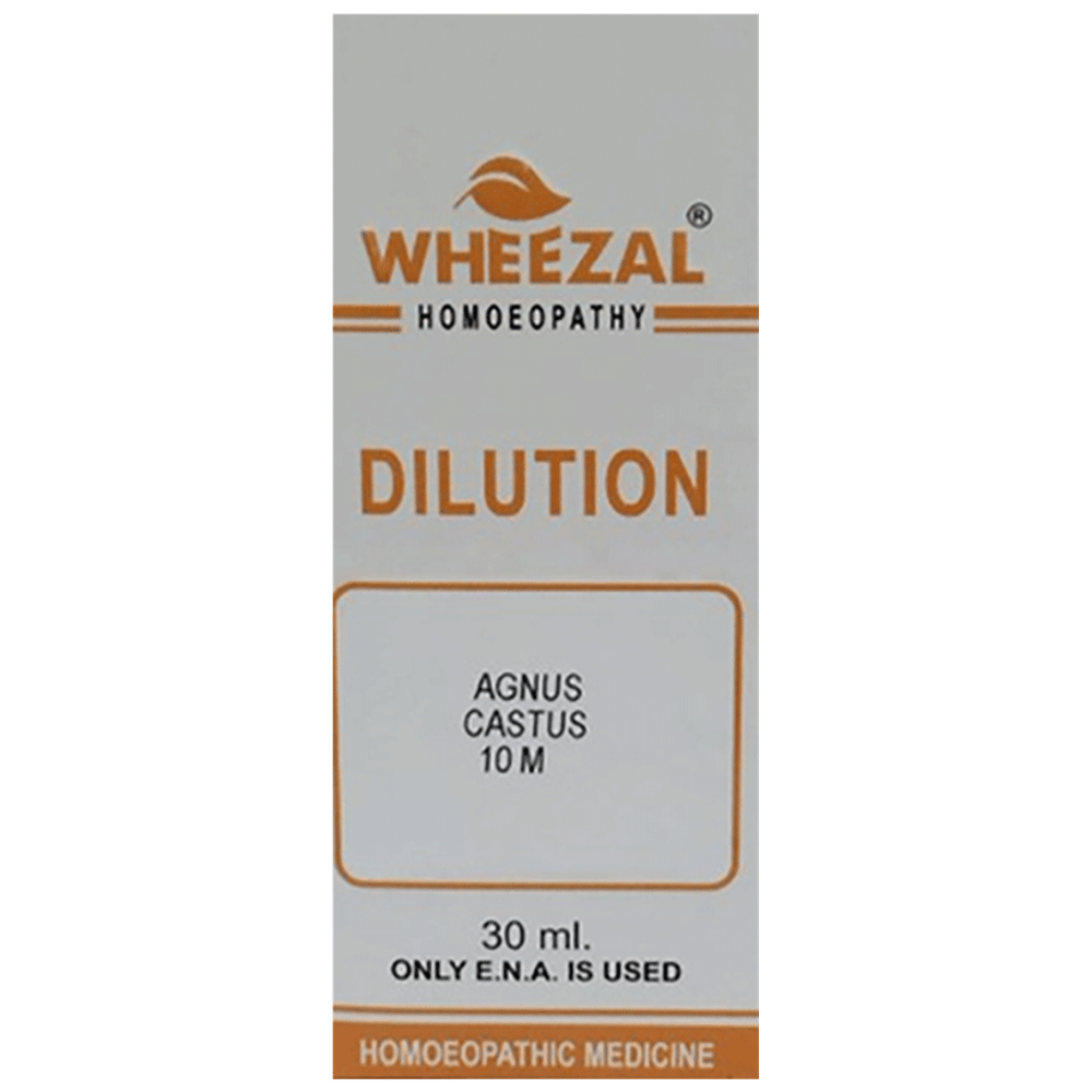 Wheezal Agnus Castus Dilution 10M bottle of 30 ml Dilution