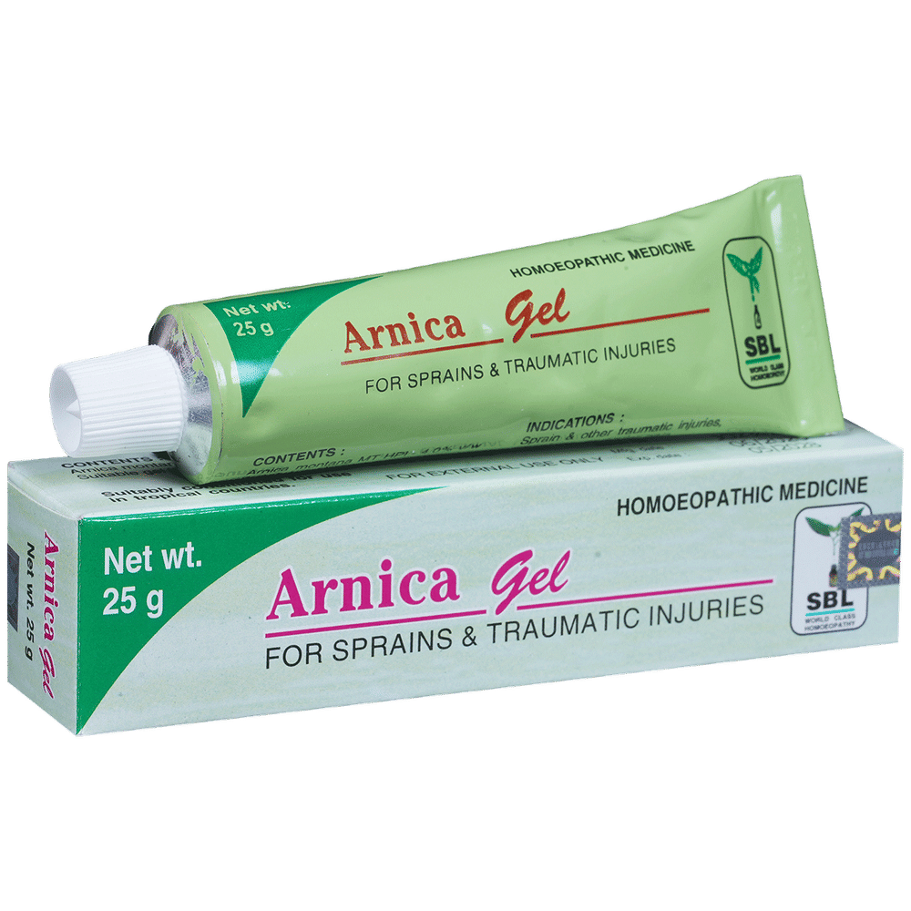 SBL Arnica Gel tube of 25 gm Gel