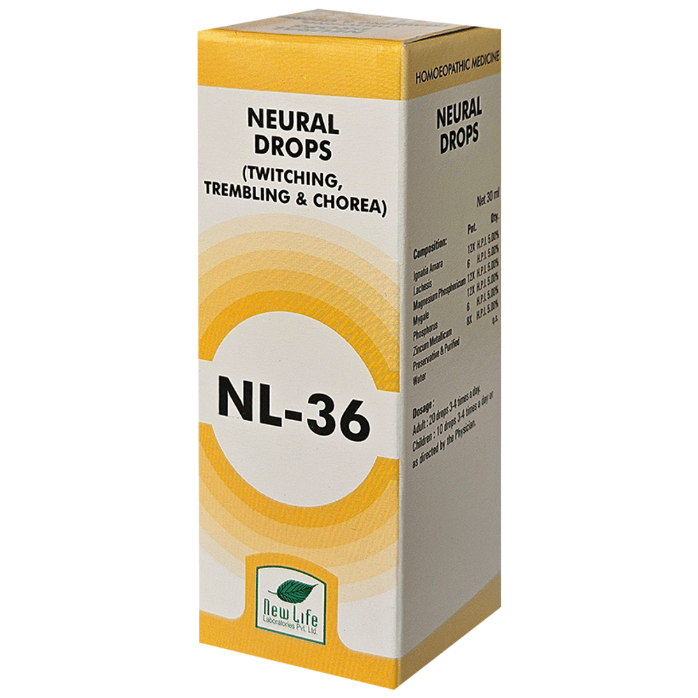 Dr Boricke NL 36 Neural Drops bottle of 30 ml Oral Drops