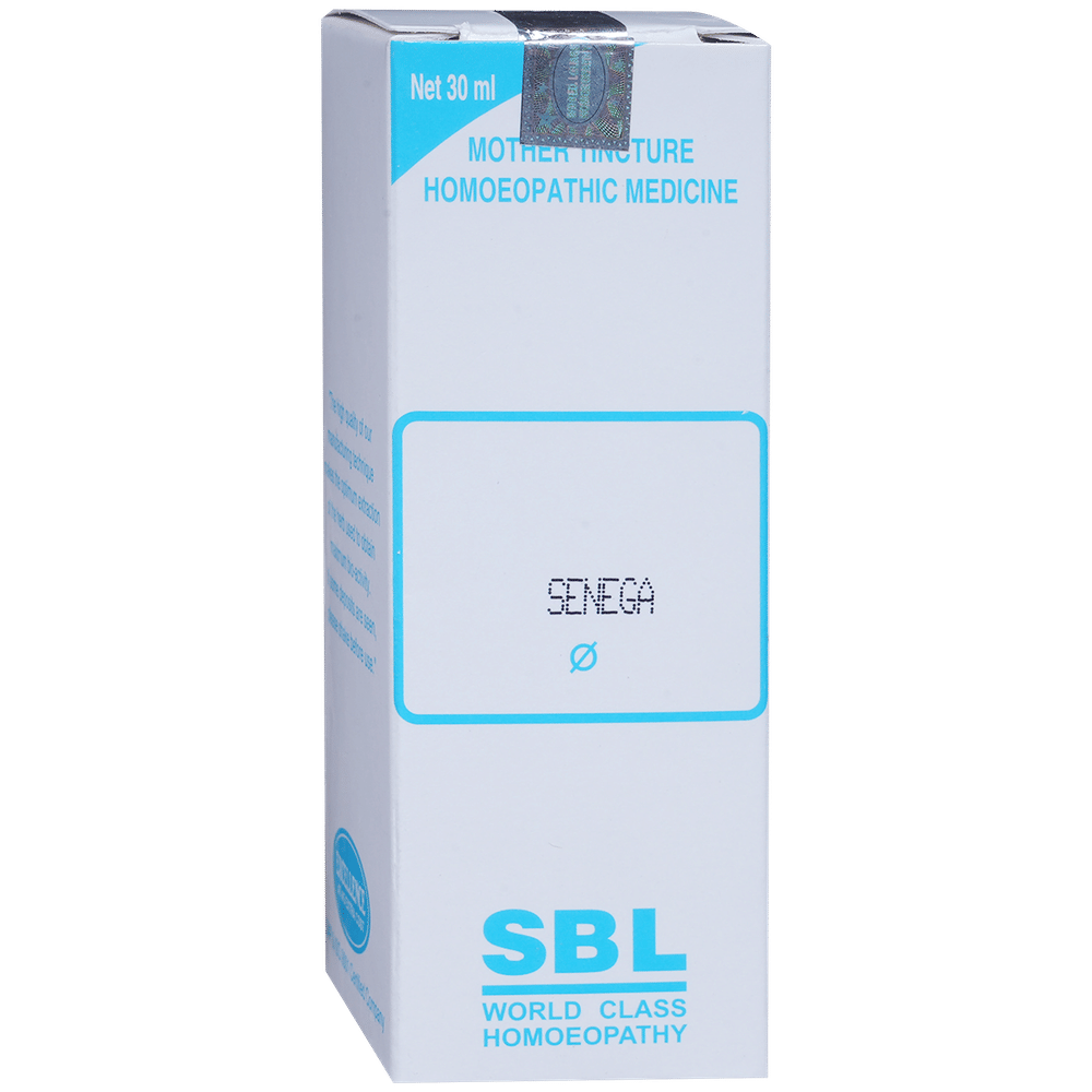 SBL Senega Mother Tincture Q bottle of 30 ml Mother Tincture