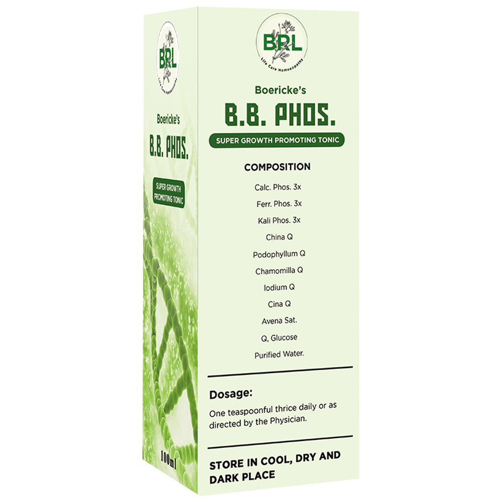 BRL B.B. Phos Tonic bottle of 100 ml Tonic BRL B.B. Phos Tonic bottle of 100 ml Tonic