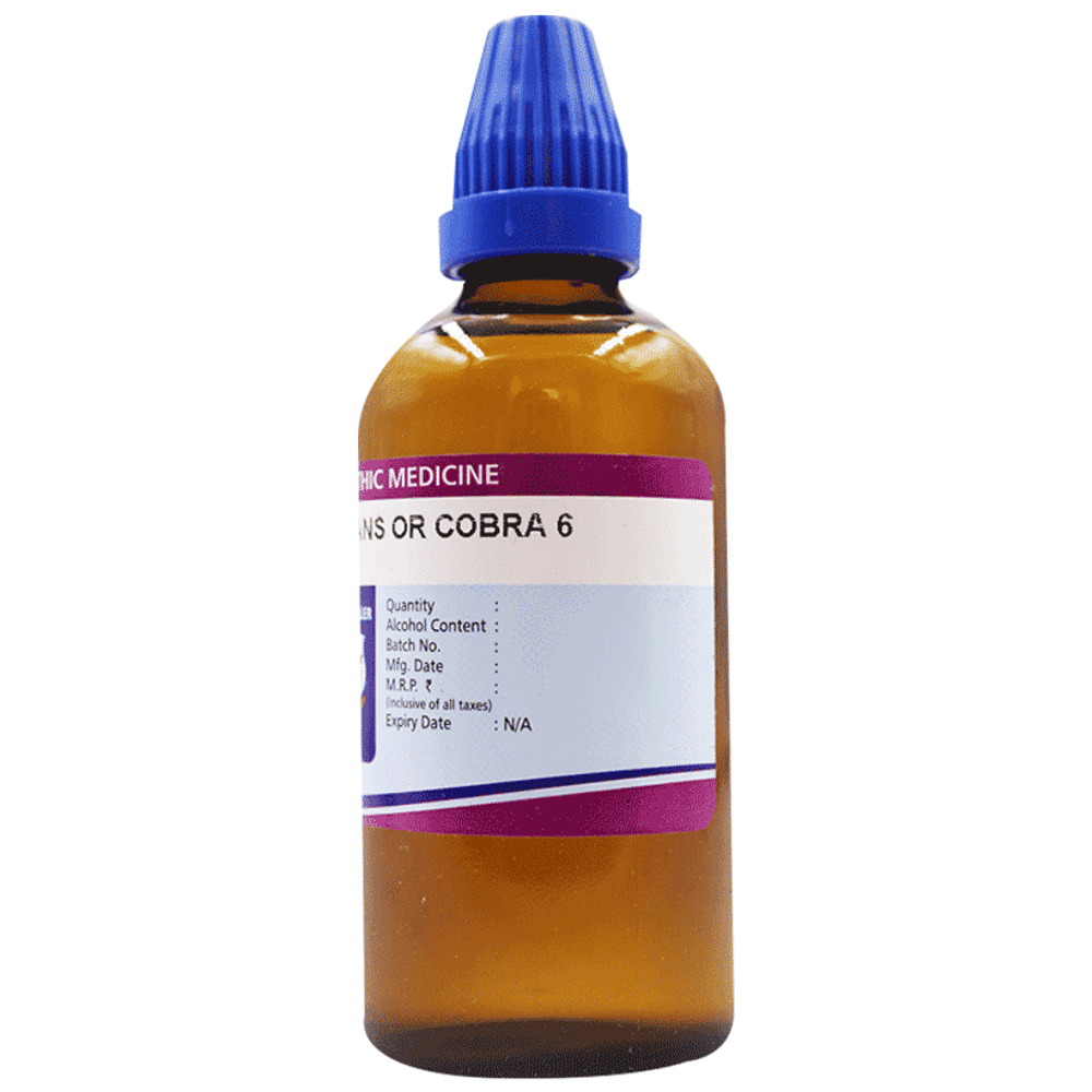 Father Muller Naja Tripudians Drop 6C bottle of 100 ml Drop