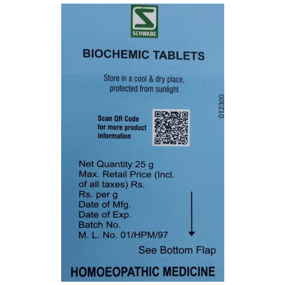Dr Willmar Schwabe India Calcarea Fluorica Biochemic Tablet 12X bottle of 25 gm Biochemic Tablet Dr Willmar Schwabe India Calcarea Fluorica Biochemic Tablet 12X bottle of 25 gm Biochemic Tablet