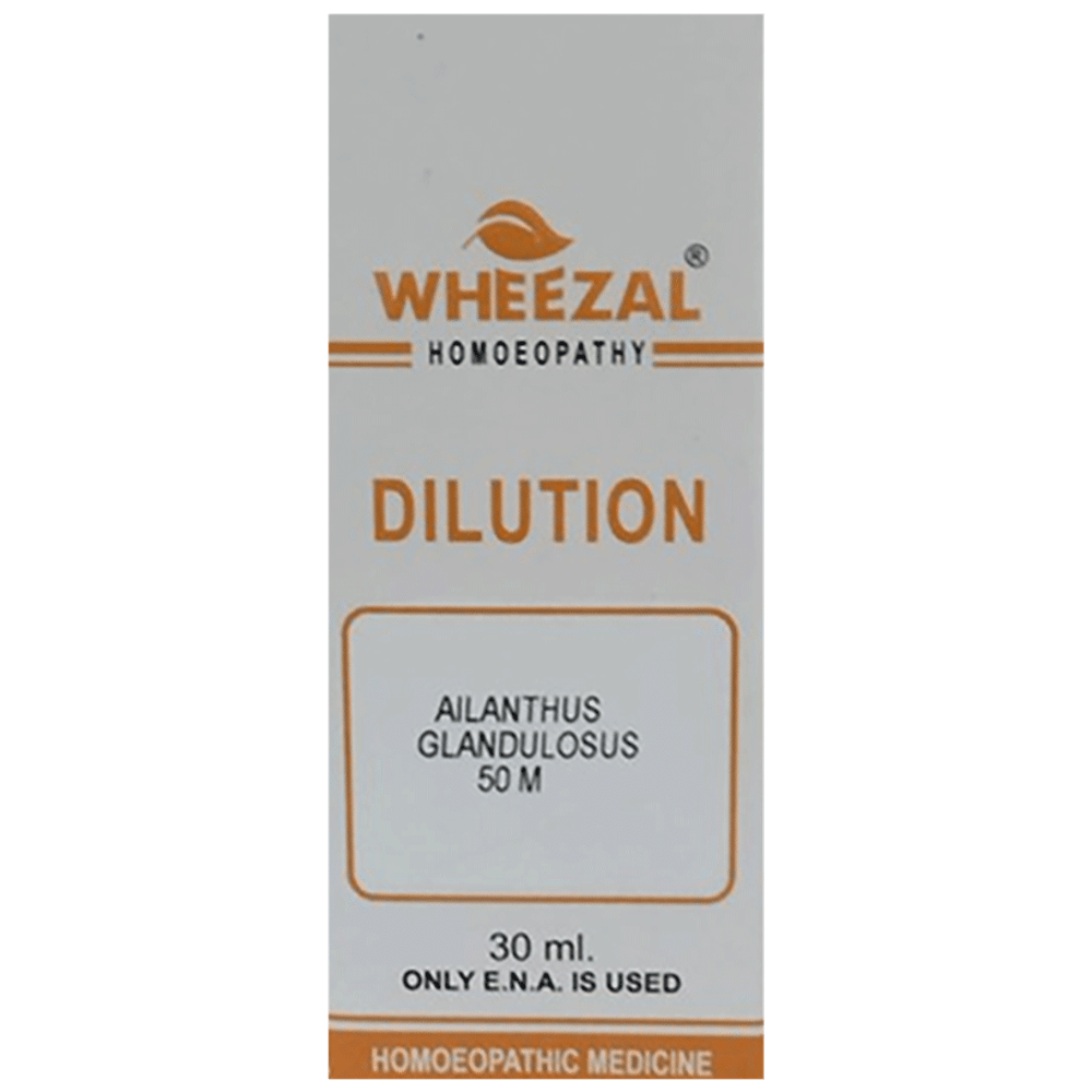Wheezal Ailanthus G. Dilution 50M bottle of 30 ml Dilution