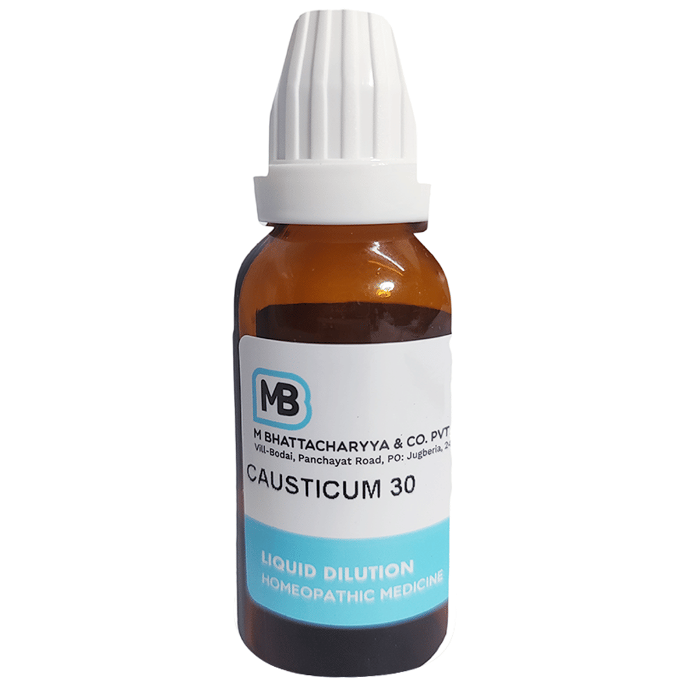 MB Causticum Dilution 30 bottle of 30 ml Dilution MB Causticum Dilution 30 bottle of 30 ml Dilution