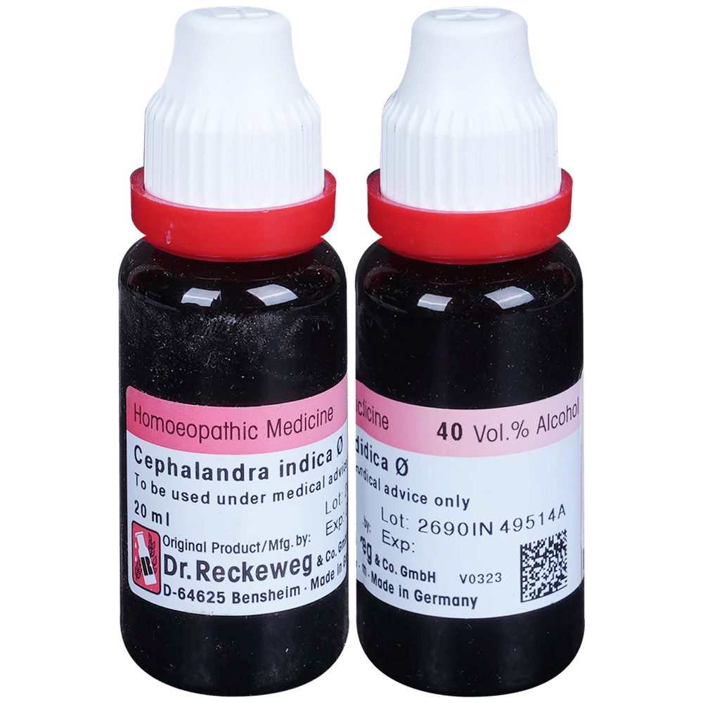 Dr. Reckeweg Cephalandra Mother Tincture Q bottle of 20 ml Mother Tincture