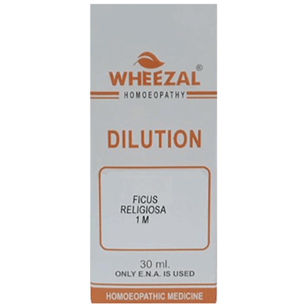 Wheezal Ficus Religeosa Dilution 1M bottle of 30 ml Dilution