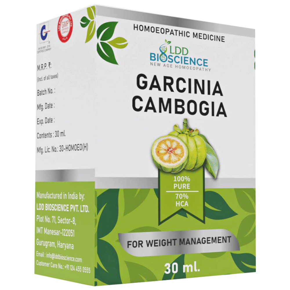 LDD Bioscience Garcinia Cambogia Drops For Weight Management (30ml Each) box of 1 Bottle