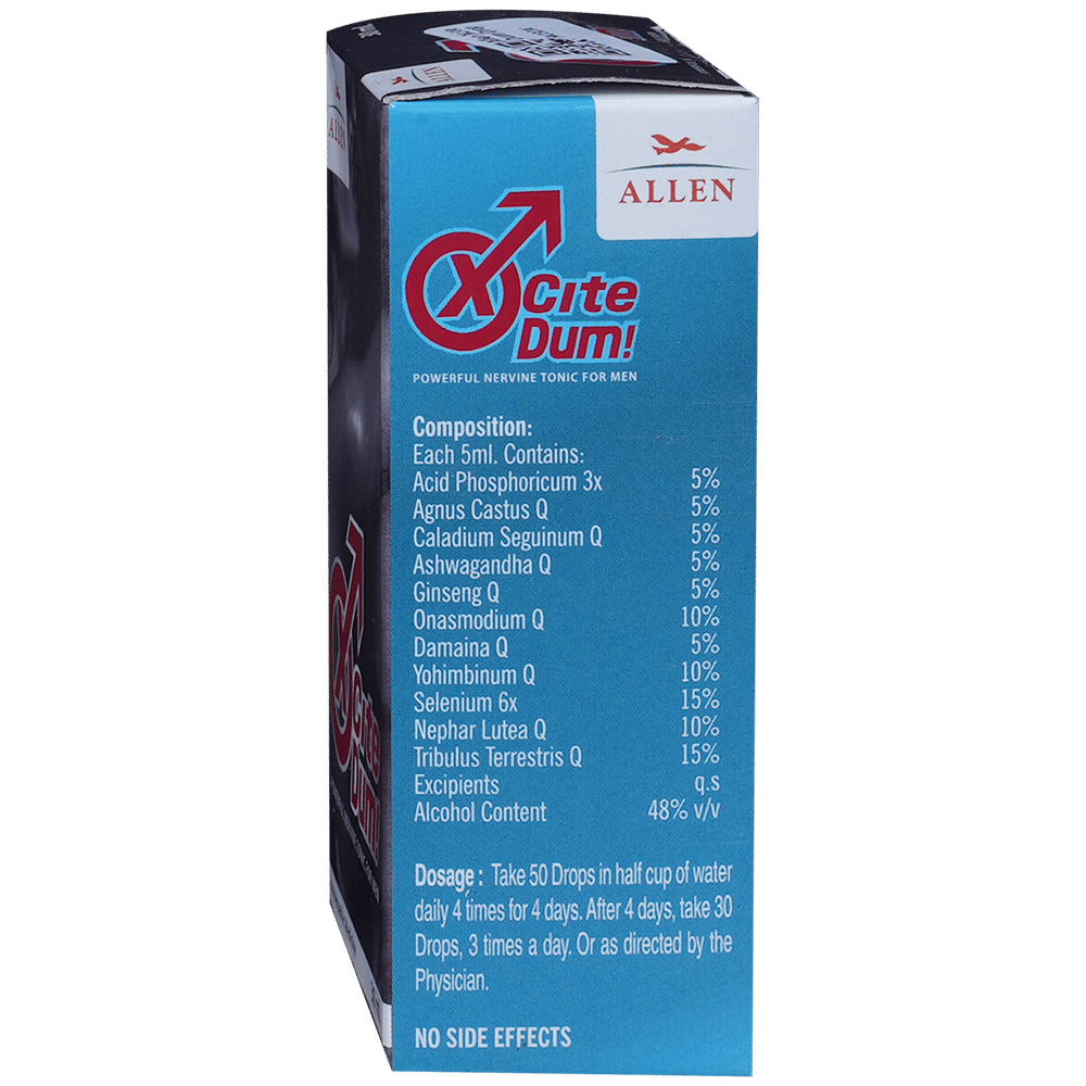 Allen Xcite Dum Drop bottle of 30 ml Drop