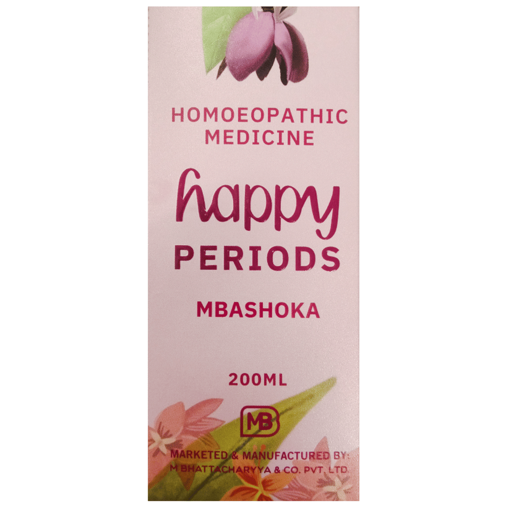 MB Happy Periods bottle of 200 ml Oral Drops