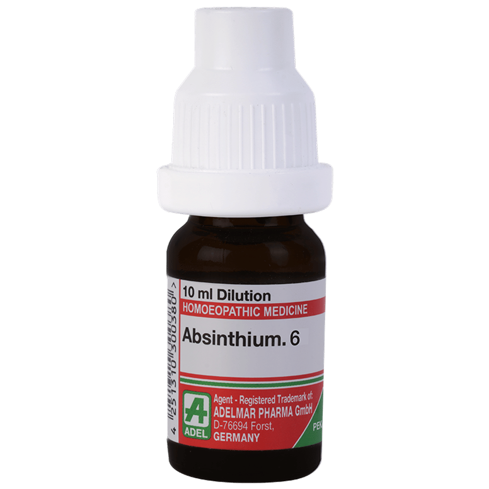 ADEL Absinthium. Dilution 6 bottle of 10 ml Dilution ADEL Absinthium. Dilution 6 bottle of 10 ml Dilution