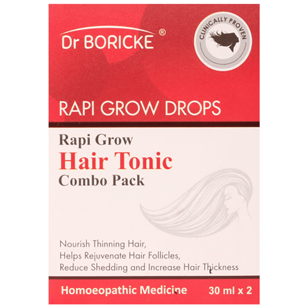 Dr Boricke Rapi Grow Oral Drops (30ml Each) combo pack of 2 ml Bottle