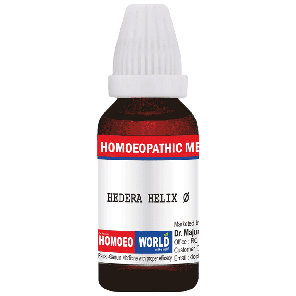 Dr. Majumder Homeo World Hedera Helix Mother Tincture (30ml Each) Q box of 1 Bottle